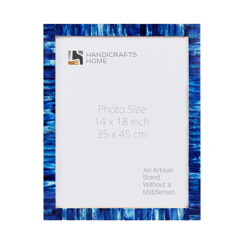 Poster Frames Classic Collection Bone Inlay, Blue, 6 Sizes