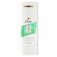 Dove Solid Stick Palo Santo & Sage for 72-Hour Sweat and Odor Protection Alcohol Free 2.6 oz