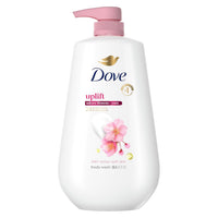 Dove Sakura Body Wash Uplift Sakura Blossom and Yuzu for 24hr Lotion-Soft Skin Moisturizing Skin Cleanser with No Sulfates No Parabens 30.6 Fl Oz