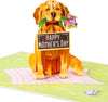 Happy Mother's Day Dog Pop Up Card - 5" x 7"