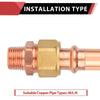 1/2" Press Copper Union x Male (Lead Free)