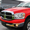 Auto Dynasty Factory Style Headlights Compatible With 0609 Dodge Ram 1500 2500 3500 Driver And Passenger Side Clear Lens Chrome Housing