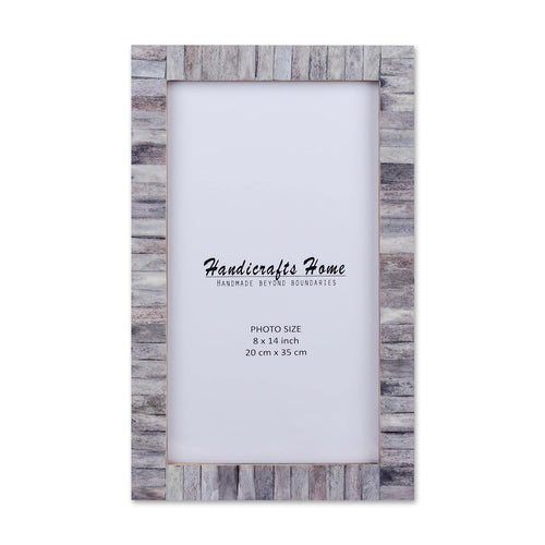 Poster Frames Classic Collection Bone Inlay, Grey, 6 Sizes