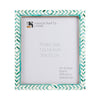 Poster Frame Taj Pattern Collection Bone Inlay, Green, 6 Sizes