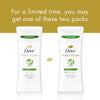 Dove Advanced Care Anti Deo Stick Cool Essentials Twin Pack for helping your skin barrier repair after shaving 72 h odor control and all-day sweat protection with Pro Ceramide Technology 2.6 oz