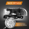 Lbrst Headlight Assembly For Gmc Sierra 1500 19992006 Classic 2007 Black Housing Reflector Clear Lens Driver And Passenger Side Headlamp