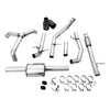 AWE Tuning 4th Gen GM 1500 5.3L 0FG Catback Split Rear Exit (Flat Bumper) - Dual Diamond Tips