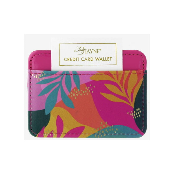 Lady Jayne Case Credit Card Wallet Sunlit Leaves EasyOptionXY LLC