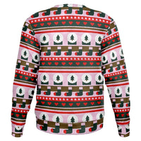 Santa's Favorite Bird Is A Flamingo Ugly Christmas Sweatshirt