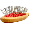 Dural Hair Brush Beech Wood Oiled Steel pins without ball tips