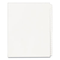 Avery® Blank Tab Legal Exhibit Index Dividers with White Tabs