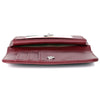 Julia Buxton Women's Hudson Pik-Me-Up Snap Card Case Leather, Red EasyOptionXY LLC