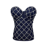 Rhinestone Cowgirl Denim Vest