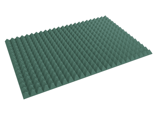 3 Inch Acoustic Foam Pyramid Style Panels - 13 Color Options