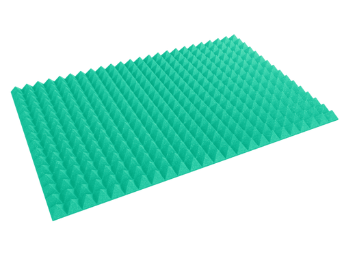 3 Inch Acoustic Foam Pyramid Style Panels - 13 Color Options