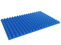 4 Inch Acoustic Foam Pyramid Style Panels - 13 Color Options