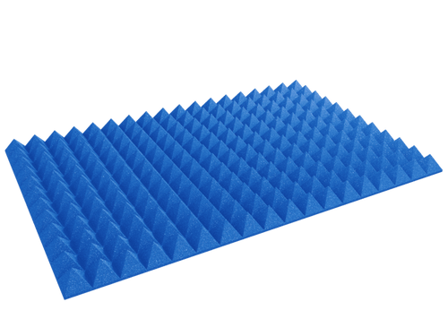 4 Inch Acoustic Foam Pyramid Style Panels - 13 Color Options