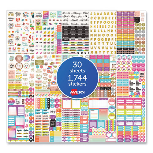 Avery® Planner Sticker Variety Pack