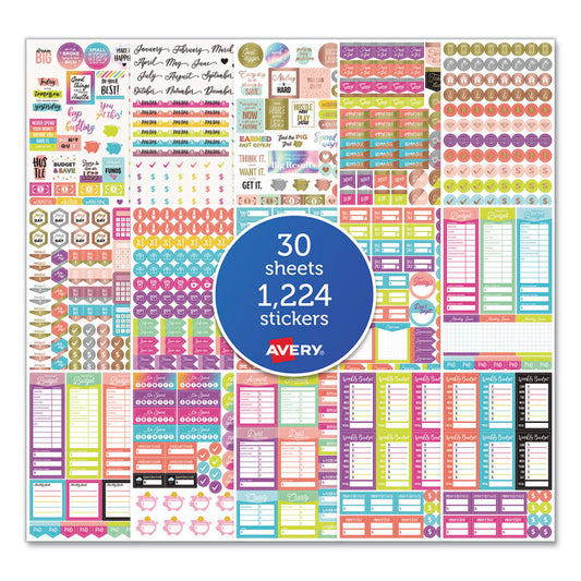Avery® Budgeting Planner Stickers