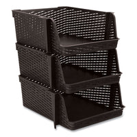Advantus Nest and Stack Open Lid Storage Bin