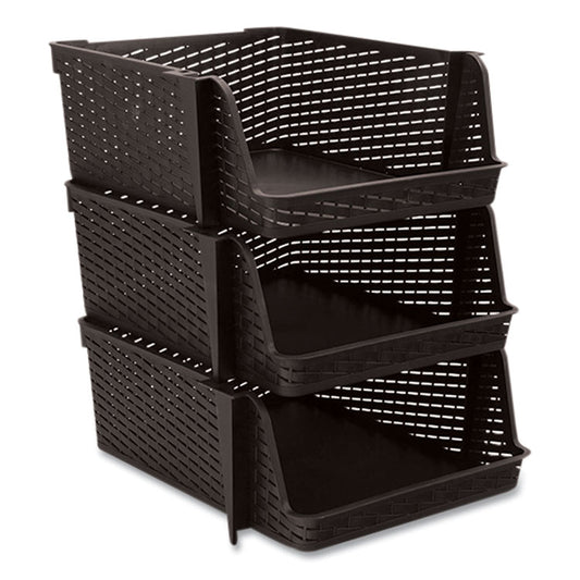 Advantus Nest and Stack Open Lid Storage Bin