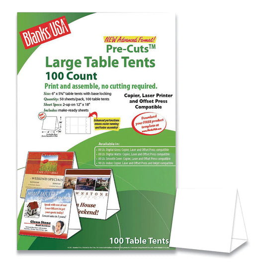 Blanks/USA® Table Tent