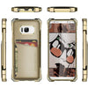 Ghostek Exec Card Holder Wallet Phone Case Designed for Galaxy S8 2017 (5.8 Inch) - (Gold) EasyOptionXY LLC