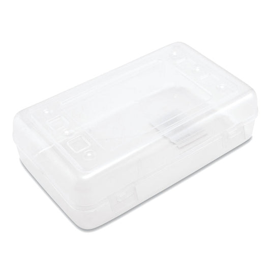 Advantus Clear Pencil Box