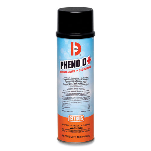 Big D Industries PHENO D+ Aerosol Disinfectant & Deodorizer
