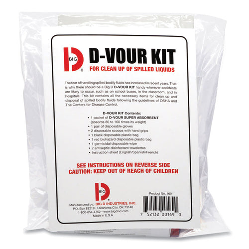 Big D Industries D'vour Clean-up Kit