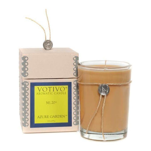 Votivo Aromatic Candle Azure Garden 6.8oz