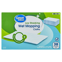 Great Value Wet Mopping Cloth Refills, 38 Count EasyOptionXY LLC
