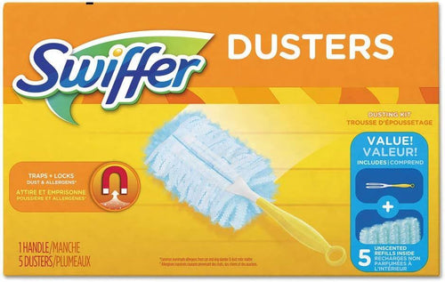 Swiffer 11804 Dusters Cleaner Starter Kit (6-Piece/Carton)