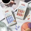 KISS Gel Fantasy Sculpted Fake Nails, 'Night After', 28 Count EasyOptionXY LLC
