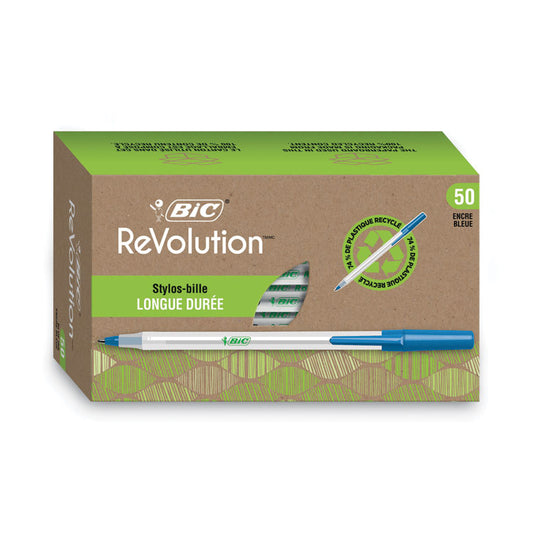 BIC® Ecolutions® Round Stic® Ballpoint Pen