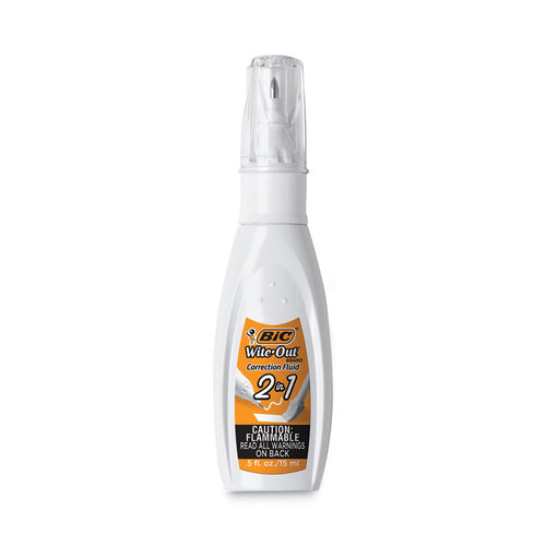 BIC® Wite-Out® Brand 2-in-1 Correction Fluid