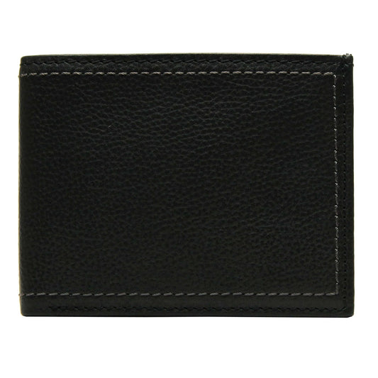 George Men's Jumbo Bifold ID Leather Wallet EasyOptionXY LLC