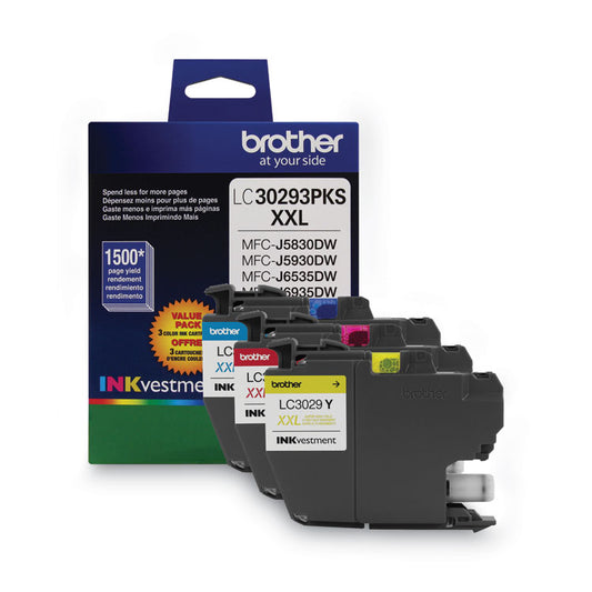 Brother LC30293PK Super High Yield Ink Cartridges