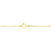 AGS Certified 14K Yellow Gold 2.0 Cttw Baguette and Brilliant Round-Cut Diamond Journey 18" Pendant Necklace (F-G Color, I1-I2 Clarity)
