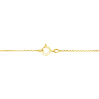 AGS Certified 14K Yellow Gold 2.0 Cttw Baguette and Brilliant Round-Cut Diamond Journey 18" Pendant Necklace (F-G Color, I1-I2 Clarity)