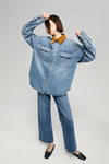 California Sunset Denim Shirt HJ902
