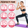 XGear Fitness Thick Travel Yoga Mat with Carrying Strap