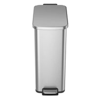 Better Homes & Gardens 13.2 Gallon Slim Trash Can, Stainless Steel Kitchen Step Trash Can EasyOptionXY LLC