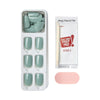 KISS imPRESS Color Long-Lasting Short Square Press-On Nails, Solid Green, 30 Pieces EasyOptionXY LLC
