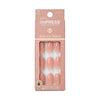 KISS imPRESS Bare but better Medium Coffin Gel Press-On Nails, Glossy Light Neutral, 30 Pieces EasyOptionXY LLC