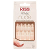 KISS Salon Acrylic Nude French Press-On Nails, Light Pink, Petite, Square Shape, 31 Ct. EasyOptionXY LLC