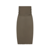 Dyed Washed Straight Hip-Hugging Slim Skirt