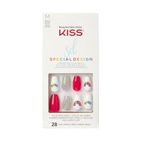 KISS Special Design Limited Edition Pride Nails, 'On My Way', 28 Count EasyOptionXY LLC