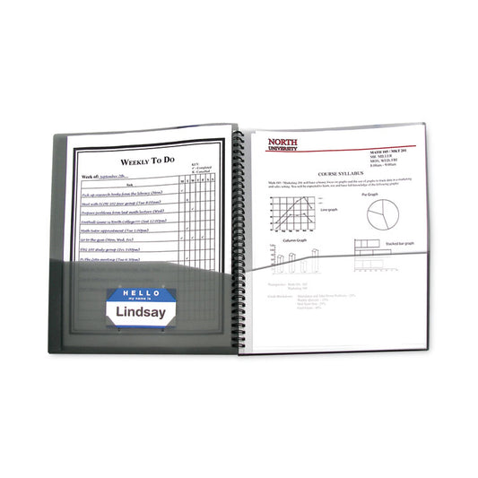 C-Line® Eight-Pocket Portfolio