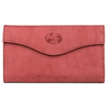 Julia Buxton Women's Heiress Organizer Clutch Leather, Red EasyOptionXY LLC